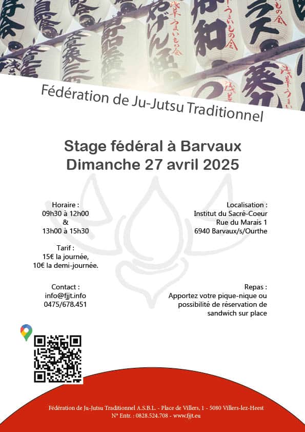 Stage fédéral à Barvaux