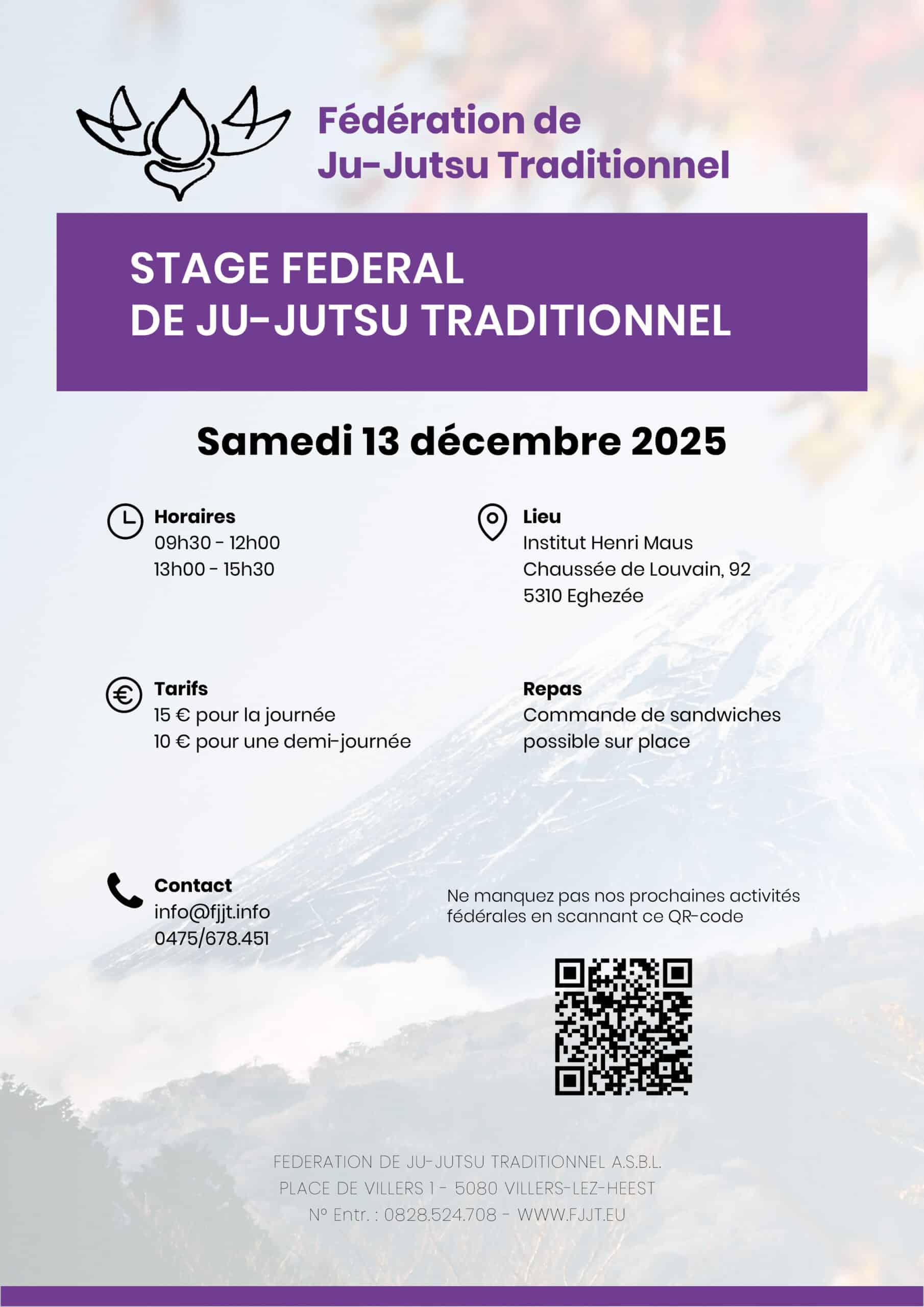 Stage Fédéral à Eghezée